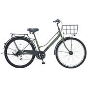 シティサイクル GTKW275 ダークカーキ GKS75B#259