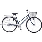 シティサイクル ナイトアロー273キャリア付 マットブルー KAD73B#370
