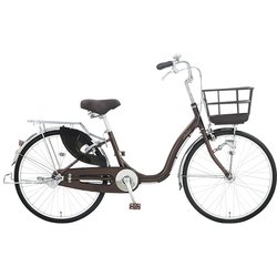 シティサイクル アスミックス24 ダークチョコレート2 AMS24C＃724