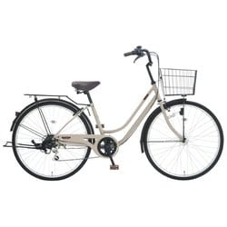 シティサイクル サントスDX266S マットモカベージュ STD66C＃753