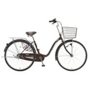 シティサイクル ラピス263 ダークブラウン LPS63C#702