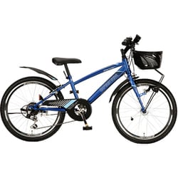 子ども用自転車 ブレンダー CTB226 22インチ 外装6段変速 マットブルー YG-1526