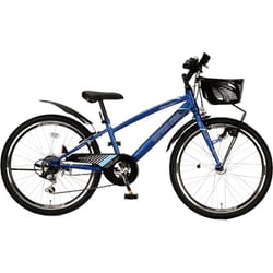 子ども用自転車 ブレンダー CTB246 24インチ 外装6段変速 マットブルー YG-1528