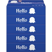 ハロー コンパクトBOXティシュ 150組×5個パック