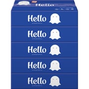 ハロー コンパクトBOXティシュ 150組×5個パック