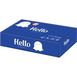 Hello ボックスティッシュ 青 楽天市場】ティッシュペーパー Hello ソフトパック ハロー