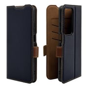 8473OA3BSMNVB [OPPO A3 5G 用 手帳型 薄型 カード入れ スタンド機能 シンプル サイドマグネット オッポ NV BR]