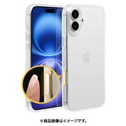 8577IP467HPCCL [iPhone 16 Plus用 ハイブリッドケース カバー ハイブリッド 衝撃吸収 強い 頑丈 クリア TPU＋PC]