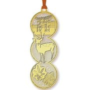 金のしおり 鳥居ともみじ D013