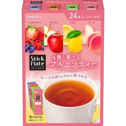 スティックメイト フルーツティーアソート24本 4種×6本 144g
