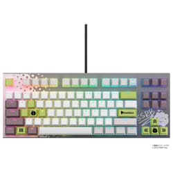 Realforce×hololive GX1 Keyboard 獅白ぼたん モデル REALFORCE ゲーミングキーボード 英語配列 TKL 87キー X1UDS1