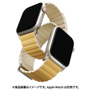 UNIQ-41MM-REVPCYELIVY [シーンで切り替える 本革×シリコン リバーシブルスタイル。Apple Watchバンド Revix PREMIUM EDITION]
