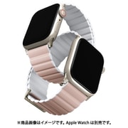 UNIQ-45MM-REVPBPNKWHT [シーンで切り替える 本革×シリコン リバーシブルスタイル。Apple Watchバンド Revix PREMIUM EDITION]