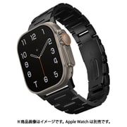 UNIQ-49MM-OSTABLK [Apple Watchにハイクラスの装いを。 プレミアムApple Watchバンド OSTA]