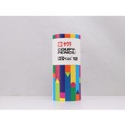 限定 サクラクレパス クーピーペンシル12色 紙筒入り(スタンダードカラー) FY12KE-A