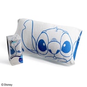 38-8127280 [Disney スリープウェル2+4 64cm×34cm ブルー ピローケース スティッチ]