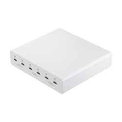 USB充電器 PD20W Type-C 6ポート 急速充電 ACアダプター 6台同時充電 一括電源スイッチ ACコンセント スマホ タブレット ホワイト ACA-PD98