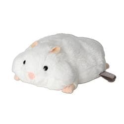 10720 ボンボン ぬいぐるみ ハムスター ホワイト