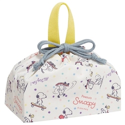 ランチ巾着 PEANUTS SNOOPY スケートボード KB7
