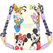 ディズニー 携帯ケース アクセサリー付 ミッキーファミリー