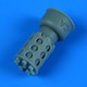 QIC49143 1/48 A-10A/CサンダーボルトII 砲身 （アカデミー用） [プラモデル用パーツ]