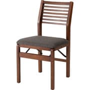 VET-213BR [フォールディングチェア ブラウン W43×D50×H80×SH45cm]