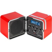 radio.cubo(ラジオクーボ) ポータブルラジオスピーカー Bluetooth対応 Orange Sun TS522D+S 50-AS-J