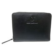 GIANNI VALENTINO ラウンドファスナー二つ折り財布 クロ 61G523BK