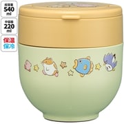 LDNO6AG [カービィ/フレンズ 折りたたみハンドル付 抗菌保温保冷ランチジャー 540ml]
