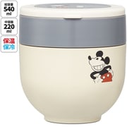 LDNO6AG [ミッキー 折りたたみハンドル付 抗菌保温保冷ランチジャー 540ml]