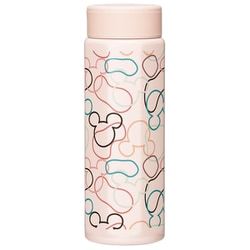 八角ステンレスボトル 500ml ミッキー/モスピンク STO5