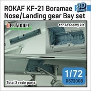 DS72008 1/72 現用 韓国空軍 KF-21ボラメ用 前/後 脚収納庫セット （アカデミー用） [プラモデル用パーツ]