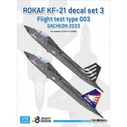 JD72011 1/72 現用 韓国空軍 KF-21ボラメ用 デカールセット #3 試作003号機 サチョン基地2023 （アカデミー用） [プラモデル用品]