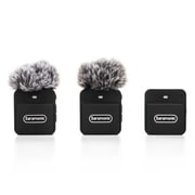 超小型 2.4GHz デュアルチャンネル ワイヤレスマイクシステム(送信機2台) Blink100 B2