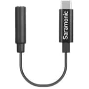 Φ3.5mmTRS=>USB-Cデバイス用 変換ケーブル 6cm SR-C2003