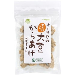 4338 オーサワの玄米粉入り大豆からあげ（ベジミート） 80g [植物たんぱく食品]