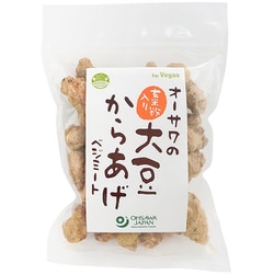 4339 オーサワの玄米粉入り大豆からあげ（ベジミート） 150g [植物たんぱく食品]
