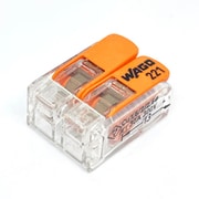 WFR-2L-10P [ワゴ ワンタッチコネクターL 2極 WFR-2L 10個入り]