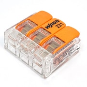 WFR-3L-10P [ワゴ ワンタッチコネクターL 2極 WFR-3L 10個入り]