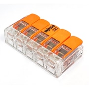 WFR-5L-5P [ワゴ ワンタッチコネクターL 2極 WFR-5L 5個入り]