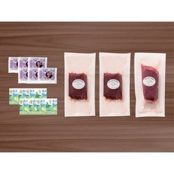 1990071 [熊本 「フジチク」 ふじ馬さし赤身食べ比べ]