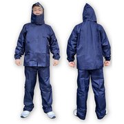 ＃9530 [カッパ 上下セット ネイビー M 適応身長160cm～165cm レインソルジャー]