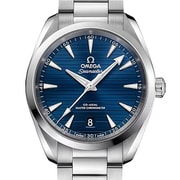 オメガ Seamaster Aqua Terra 150M コーアクシャル マスター クロノメーター ブルー 並行輸入品 5年保証 220.10.38.20.03.001