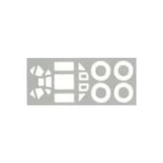 KPMEX036 1/72 Bf109A/B/C/D 塗装マスクシール （AZモデル用） [プラモデル用品]