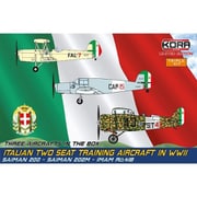 KORPK72201 1/72 WW.II イタリア複座練習機 ボックスセット（SAIMAN 200・SAIMAN 202M・Ro.41B×各1入り） [組立式プラスチックモデル]