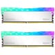 Manta XPrism RGB Series PC5-57600 / DDR5 7200Mhz メモリモジュール 24GB×2枚組 TMXPL2472834SWK