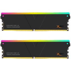 XSky RGB Series PC5-51200 / DDR5 6400Mhz メモリモジュール 16GB×2枚組 TMXSAL1664832KWK
