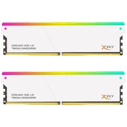 XSky RGB Series PC5-51200 / DDR5 6400Mhz メモリモジュール 16GB×2枚組 TMXSAL1664832WWK