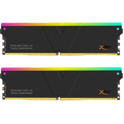 XSky RGB Series PC5-52800 / DDR5 6600Mhz メモリモジュール 16GB×2枚組 TMXSL1666834KWK
