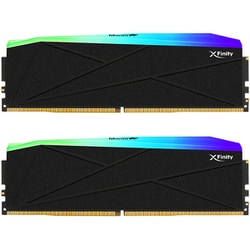 XFinity RGB Series PC5-64000 / DDR5 8000Mhz メモリモジュール 24GB×2枚組 TMXFL2480838KWK